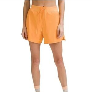 Lululemon License to Train High-Rise Short 4" Mango Dream Shorts size 12